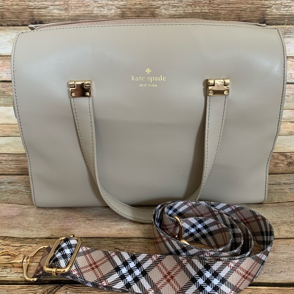 kate spade Handbags - Kate Spade ♠️ Satchel Leather/Suede